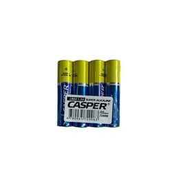 Батарейки (NEW) CASPER AAA LR-03 в блистерной упаковке 4 шт, упак